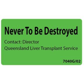 Never To Be Destroyed