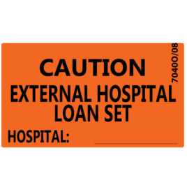 Caution External Hospital Loan Set | Mermed