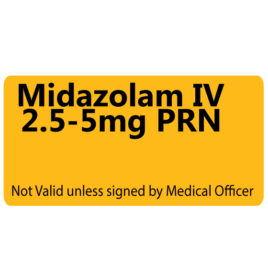 Midazolam IV