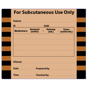 Subcutaneous Label | Mermed