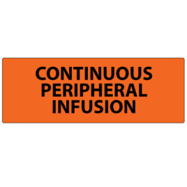 Continuous Peripheral Infusion