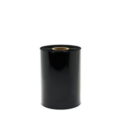 Black Thermal Transfer Wax Resin Ribbon - Carbon side out