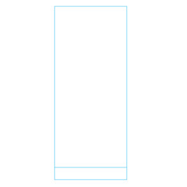 71mm x 35mm Barcode piggy back label