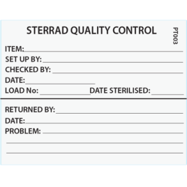 Sterrad Quality Control
