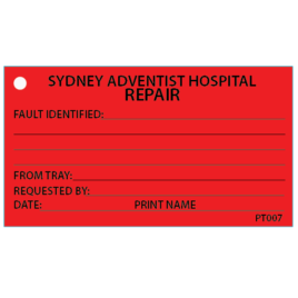 SAH Repair Tag