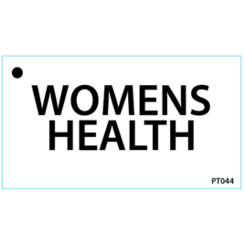 Womens Health Tag