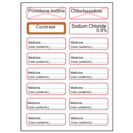Cardio Label Sheet | Mermed
