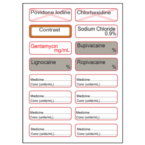 Cardio Label Sheet | Mermed