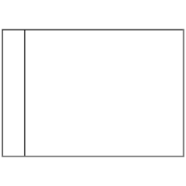 Blank Tray Label - 50mm x 35mm, 500 per roll